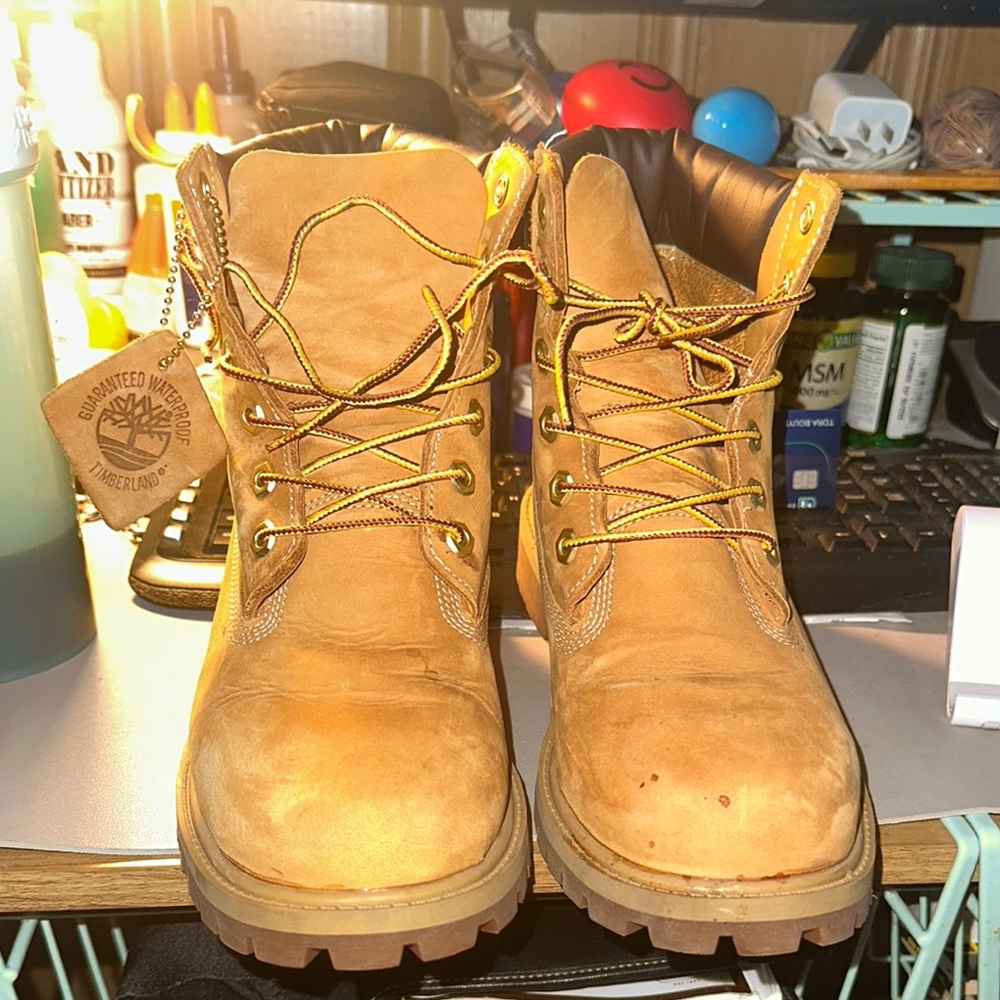 Timberland Wheat Nubuck Boots